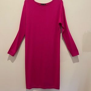 Ralph Lauren Fuschia sweater dress